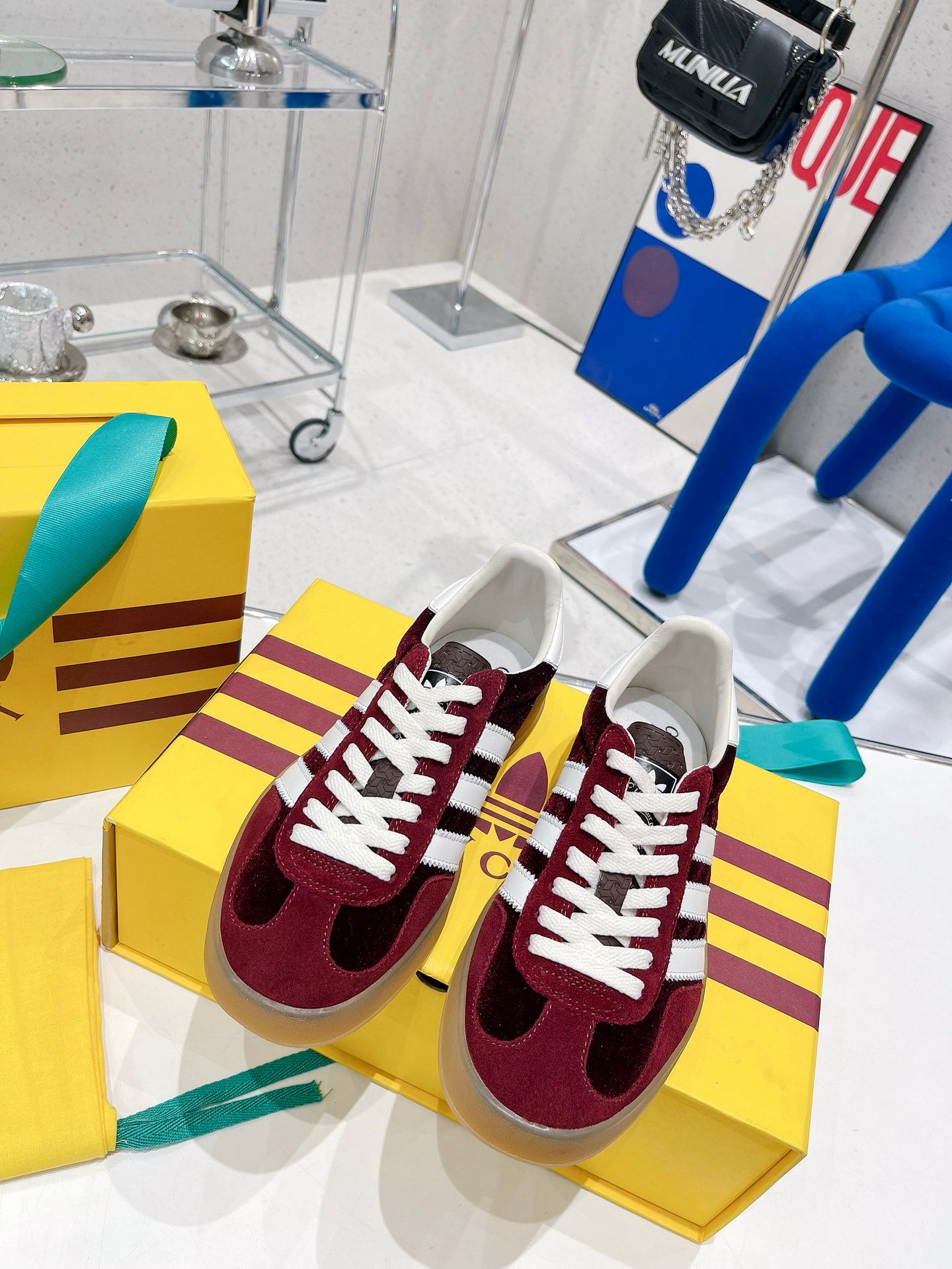 Zapatilla Gazelle adidas x Gucci - Imagen 6