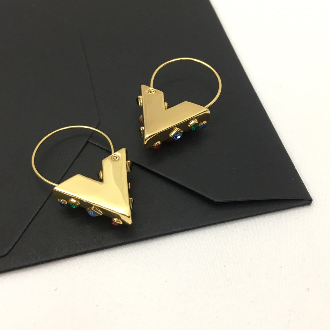 Pendientes de aro Essential V Louis Vuitton - Imagen 3