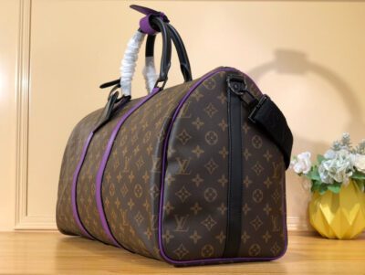 Bolsa de viaje Keepall 50 con bandolera Louis Vuitton - Imagen 3