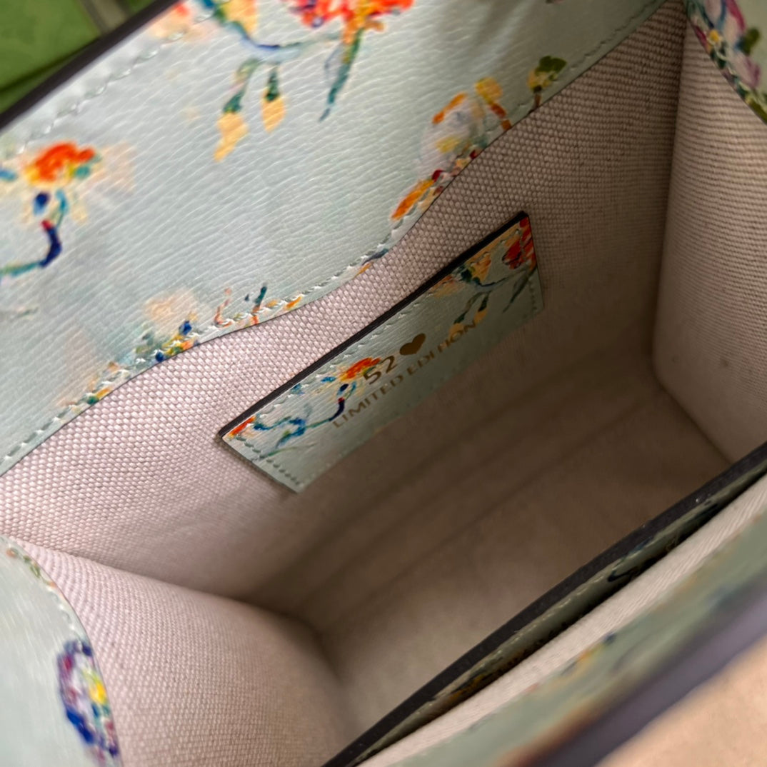 Minibolso tote con GG GUCCI - Imagen 8