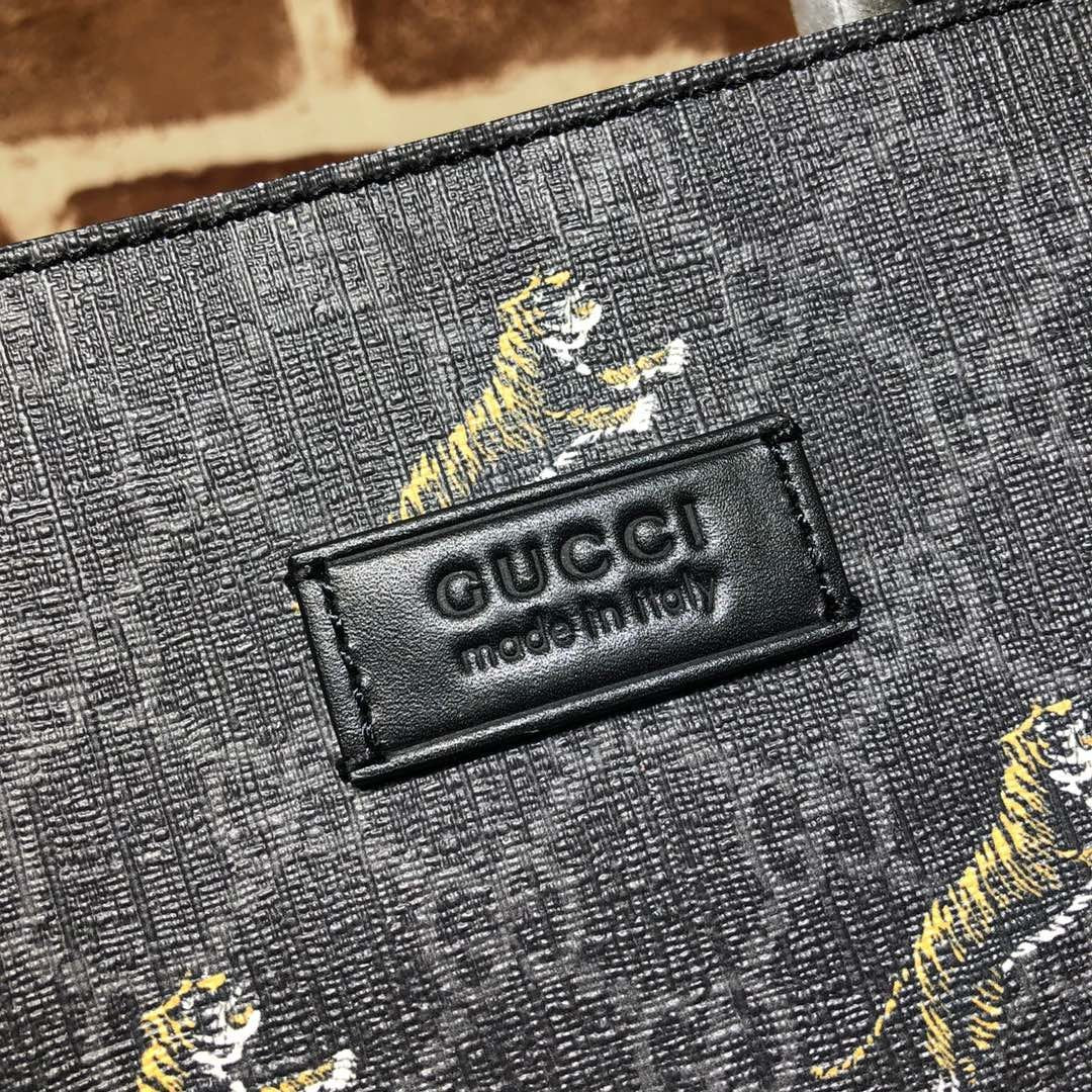 GG Supreme Tote Negro GUCCI - KJ PLUS