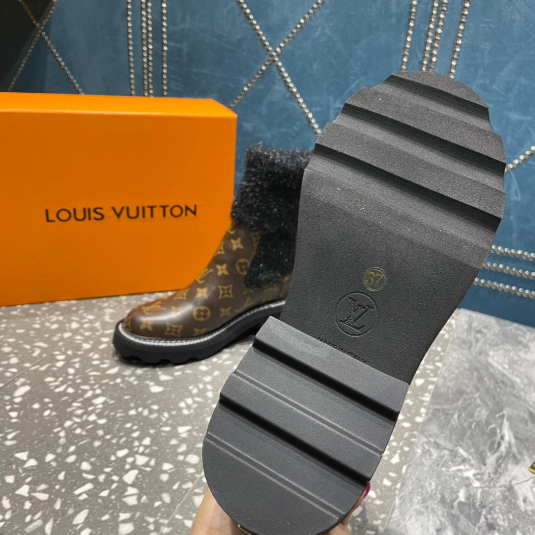Botín Beaubourg Louis Vouitton - Imagen 4