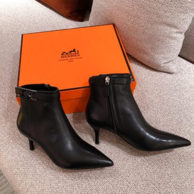 Botines con tacón HERMES - Imagen 5