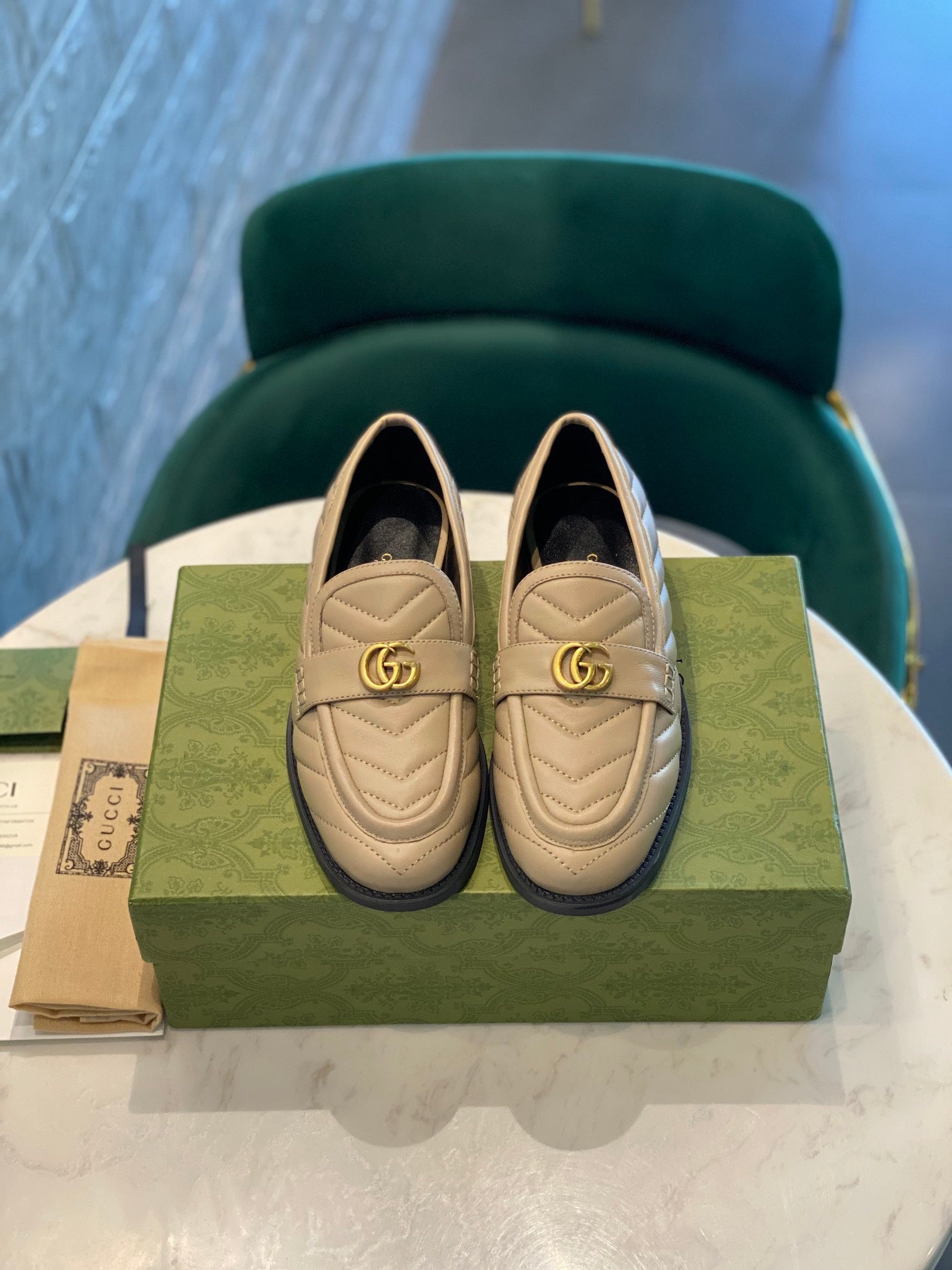 Mocasín con Doble G Gucci - Imagen 3