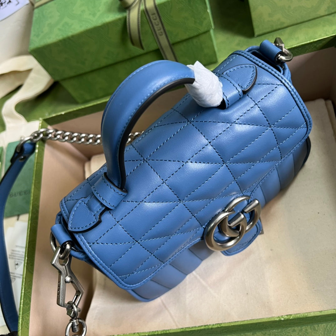 Minibolso de mano GG Marmont GUCCI - Imagen 7