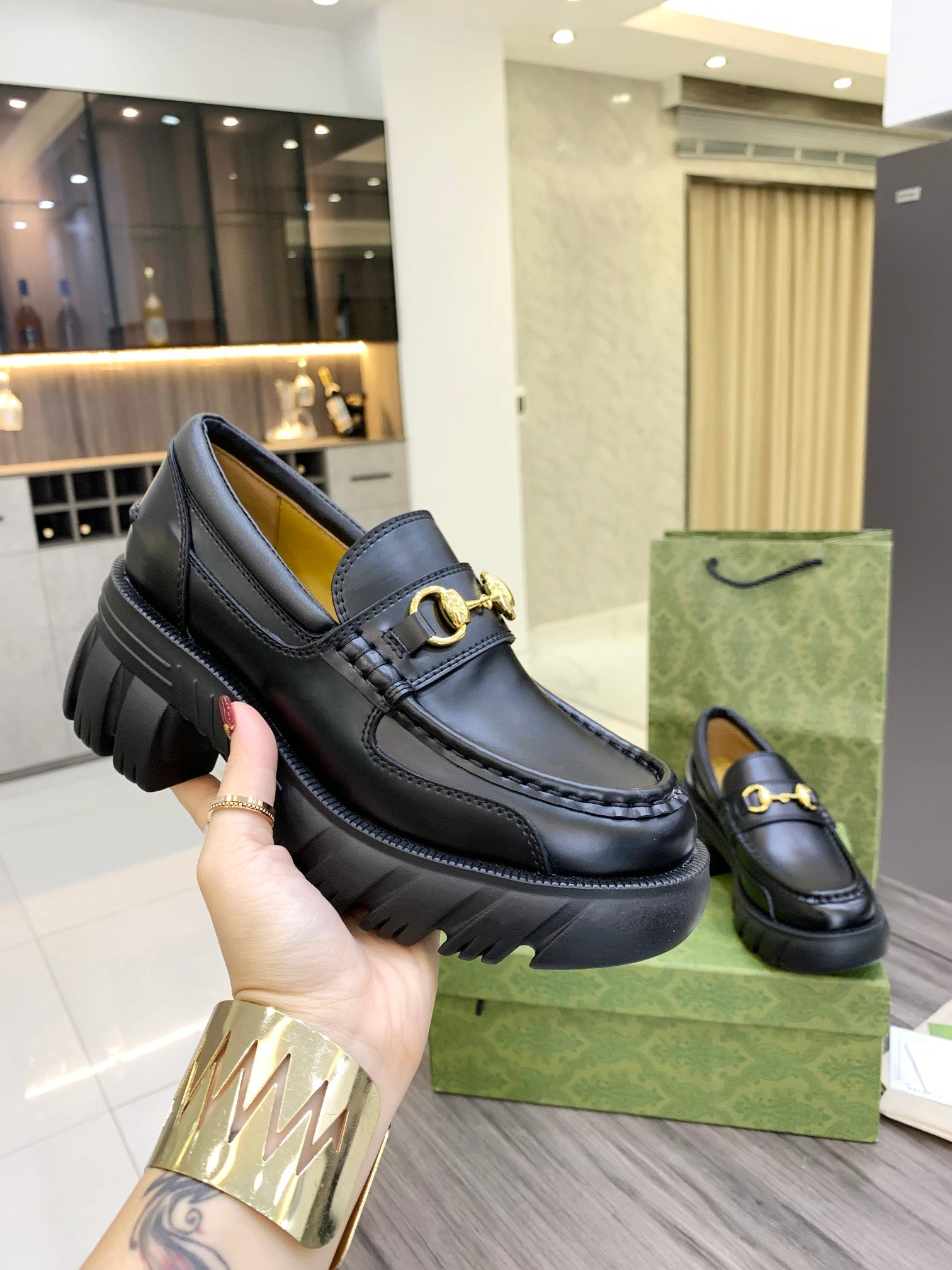 Mocasín con Horsebit Gucci - Imagen 3