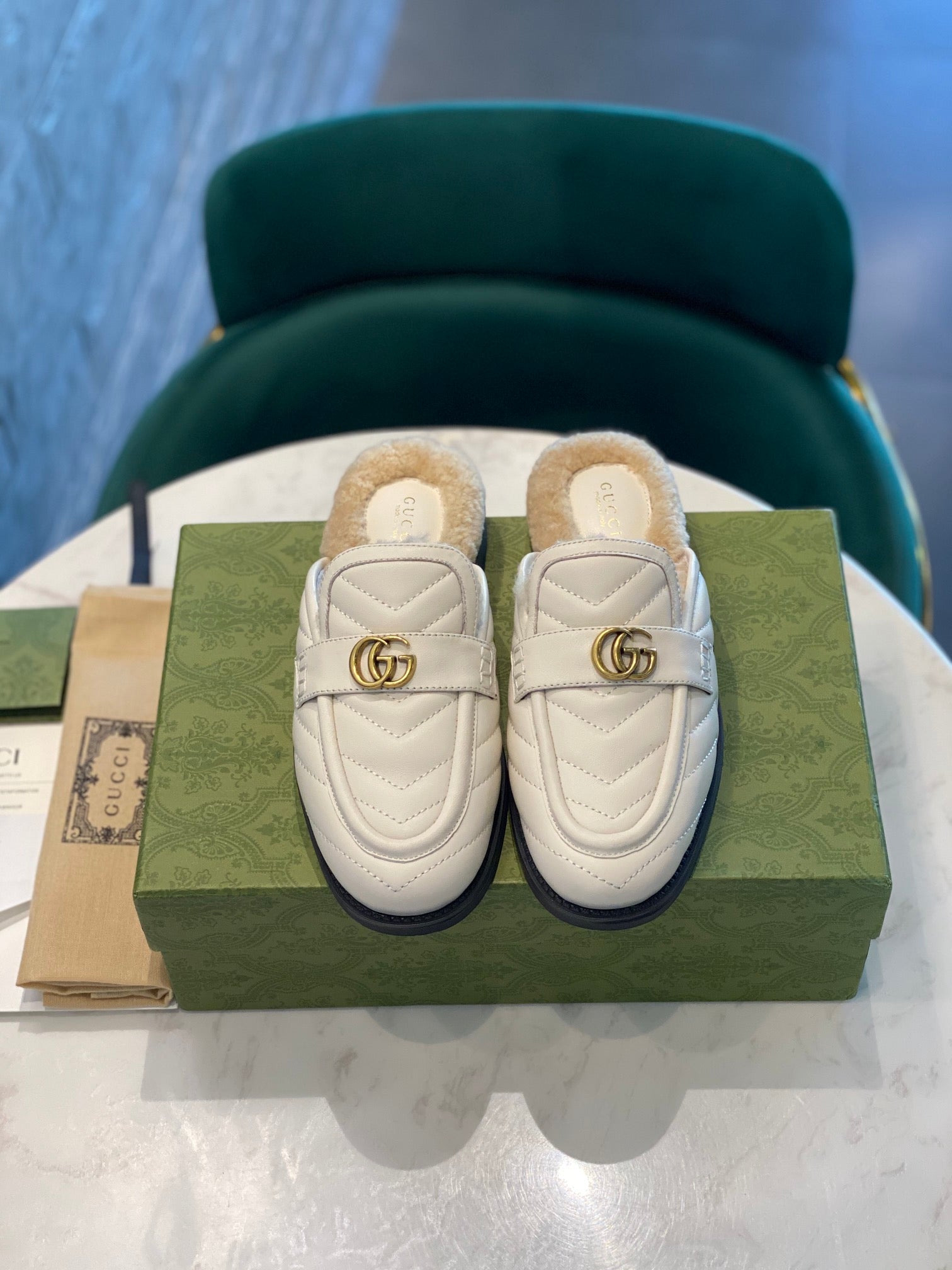 Mocasín con Doble G Gucci - Imagen 3