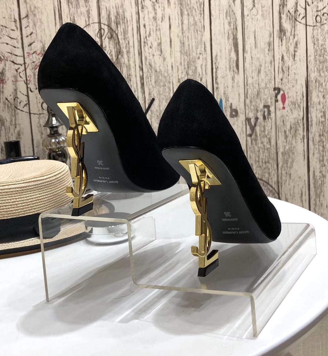 Zapatos de Salón Opyum Ante YSL