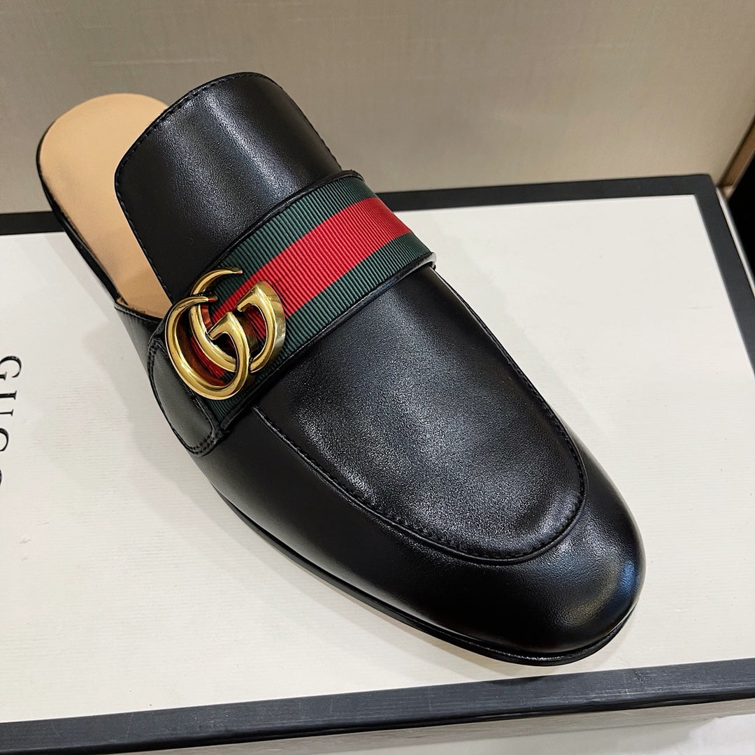 Slipper Princetown con doble GG GUCCI - Imagen 2