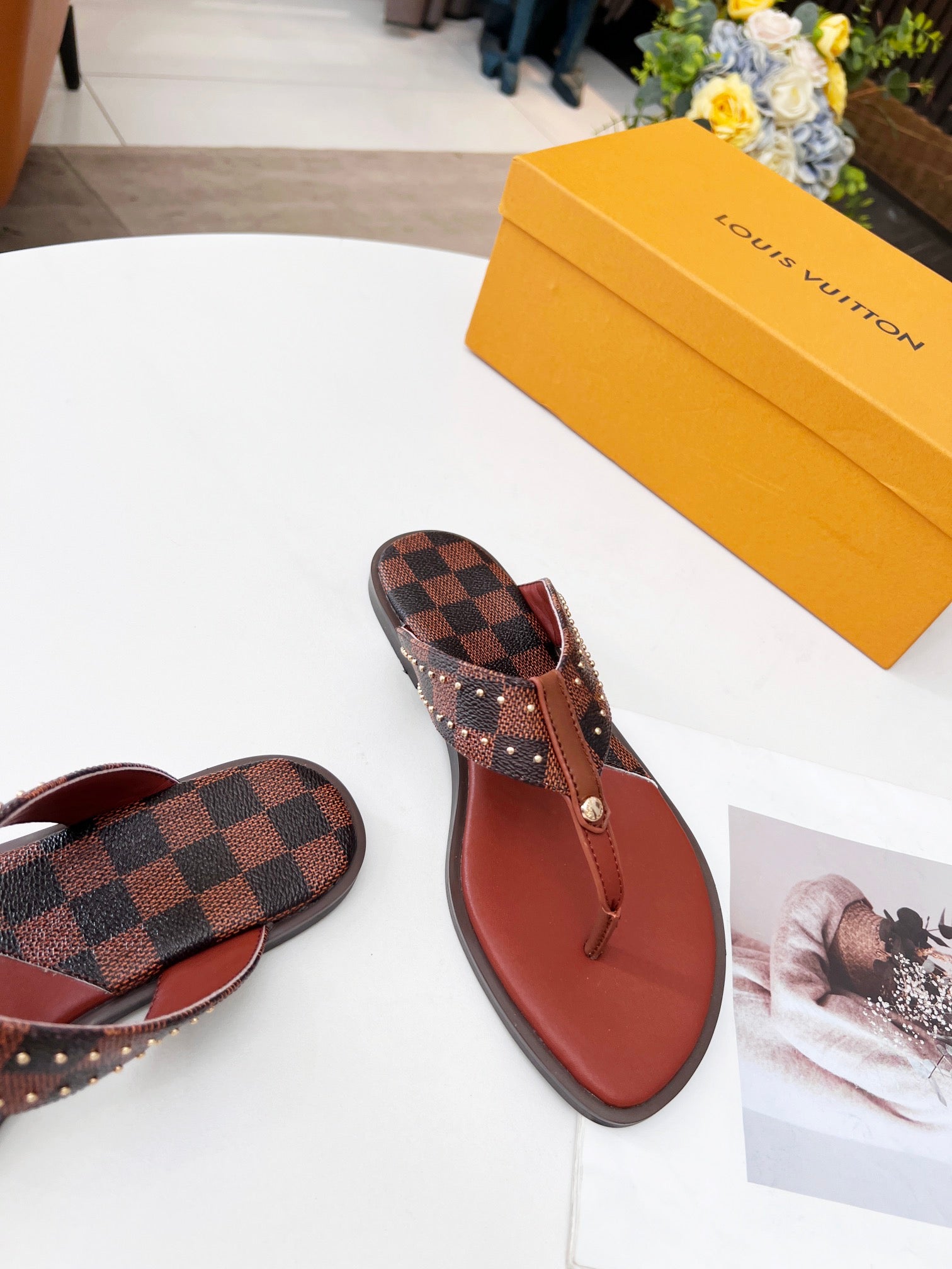 Sandalia plana Sunny Louis Vuitton - Imagen 2