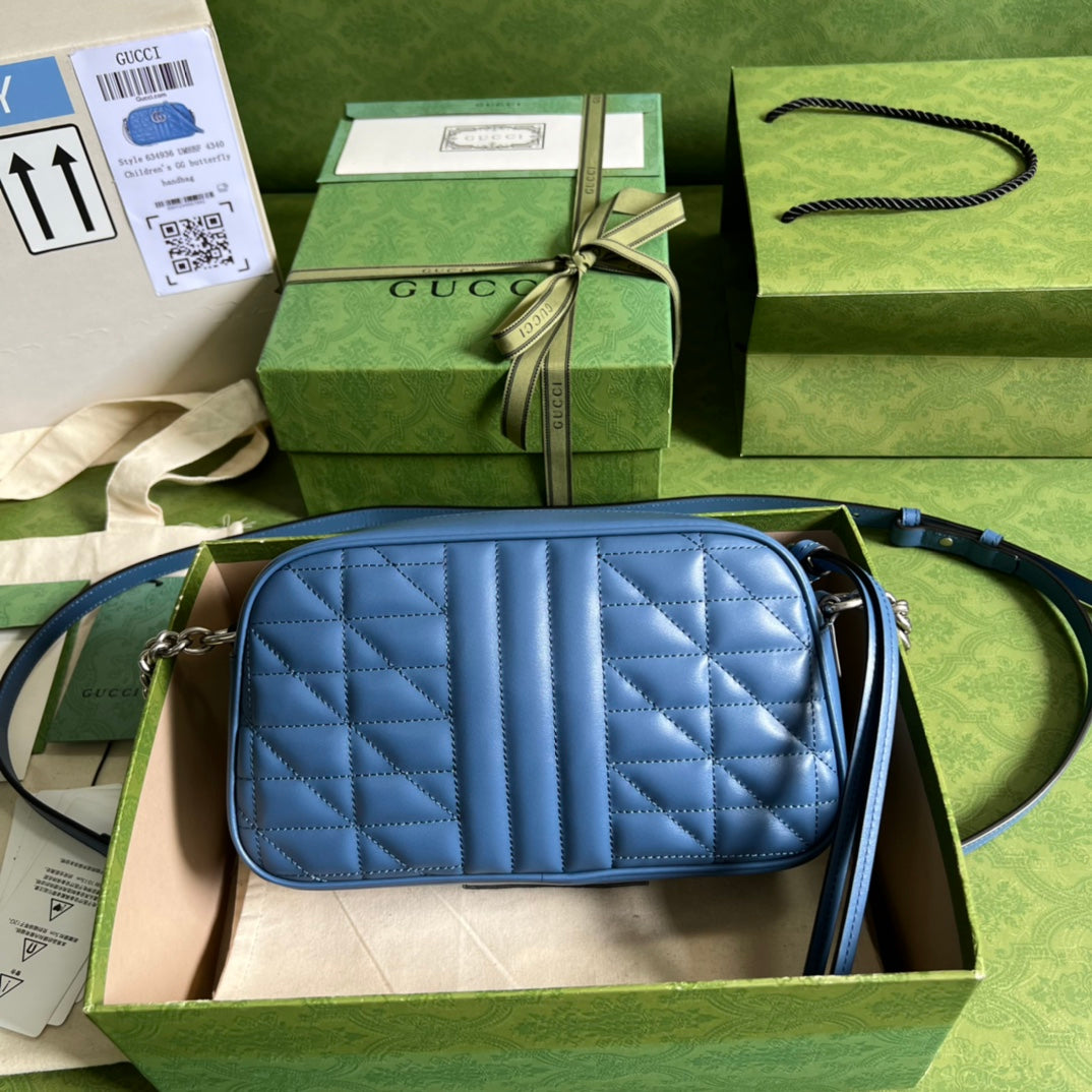 Bolso de hombro GG Marmont de piel matelassé GUCCI - Imagen 6