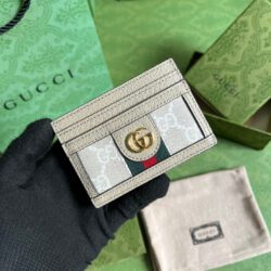 Tarjetero Ophidia con GG GUCCI