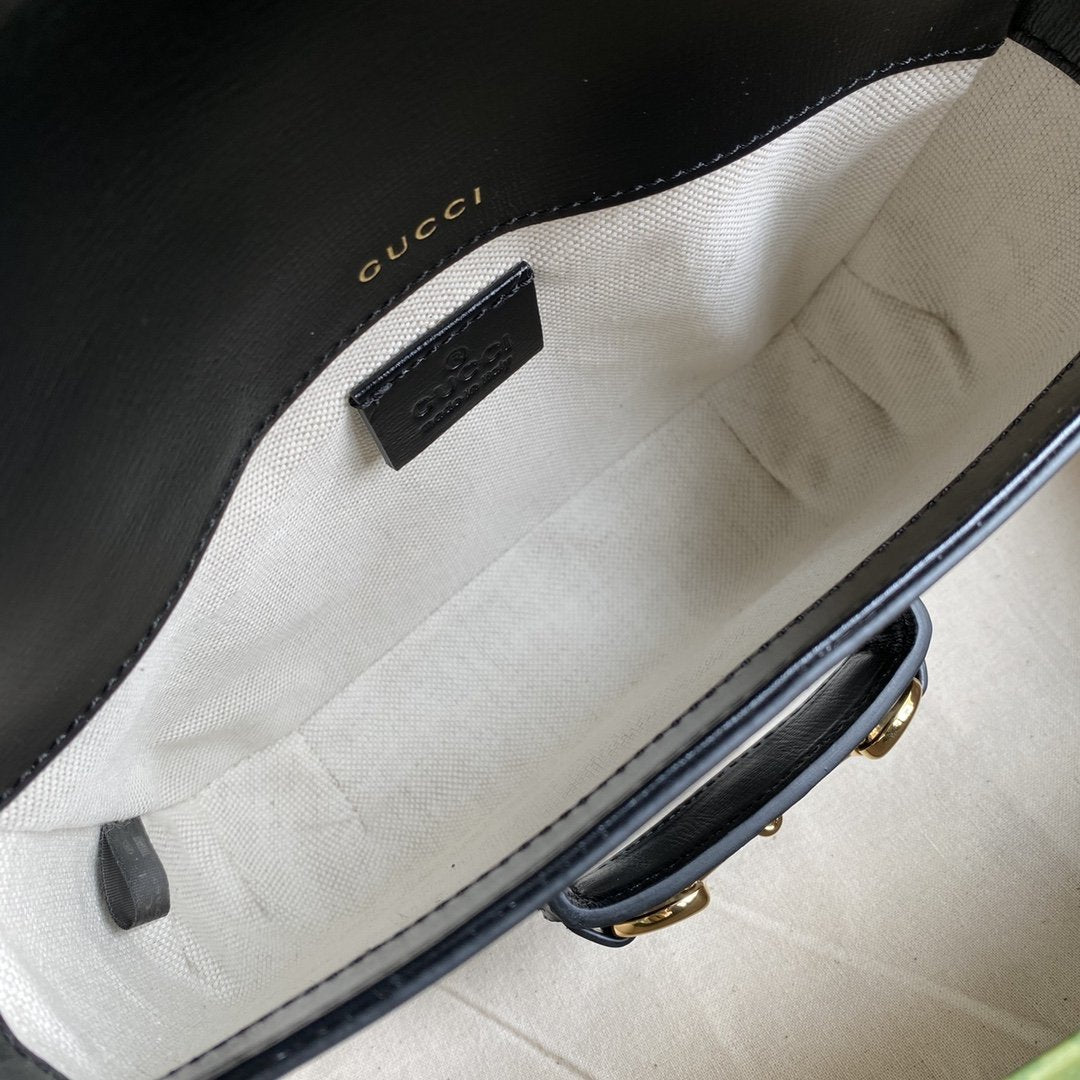 Bolso de hombro Gucci Horsebit 1955 GUCCI - Imagen 8
