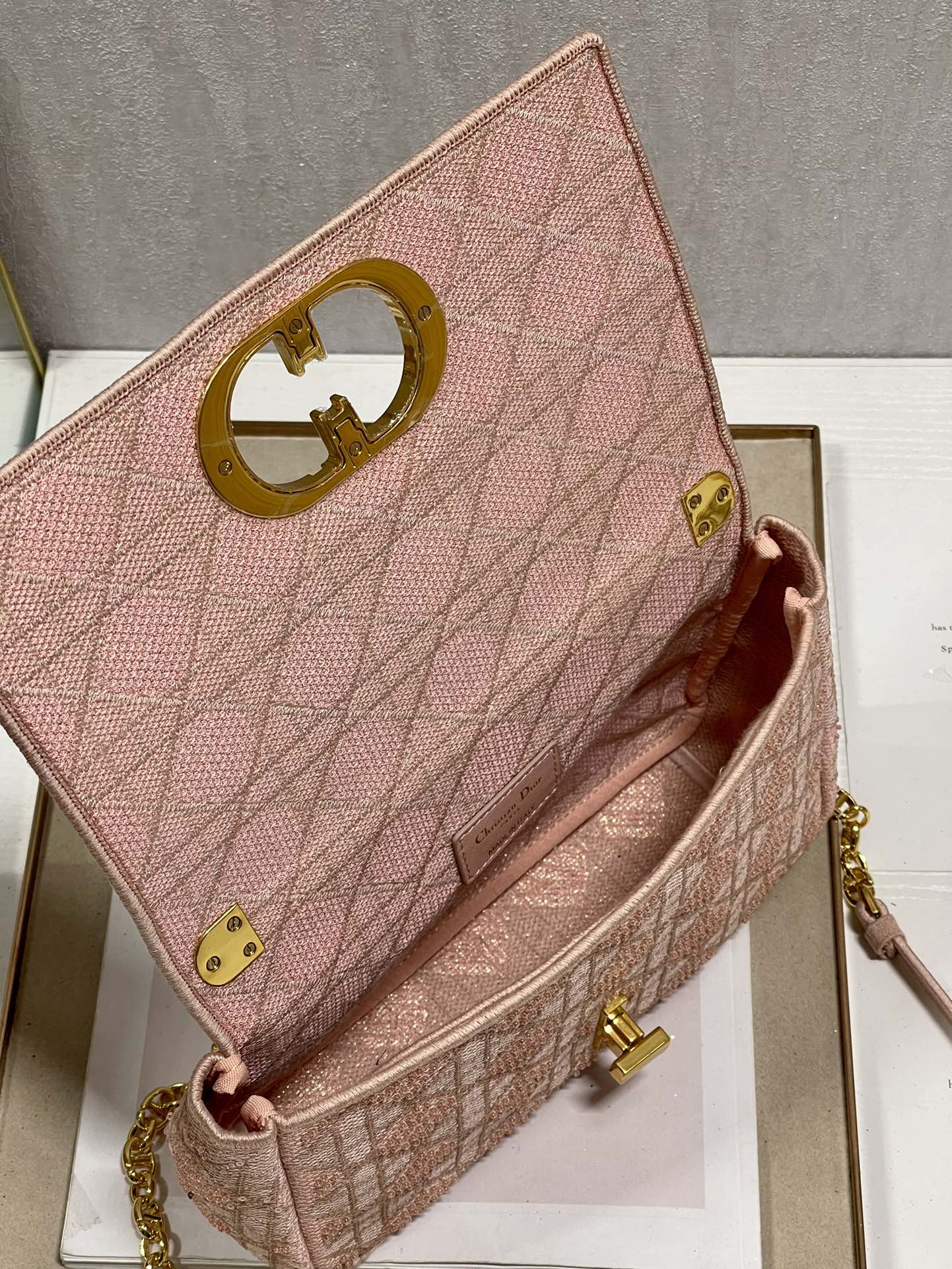 Bolso pequeño Dior Caro - Imagen 4
