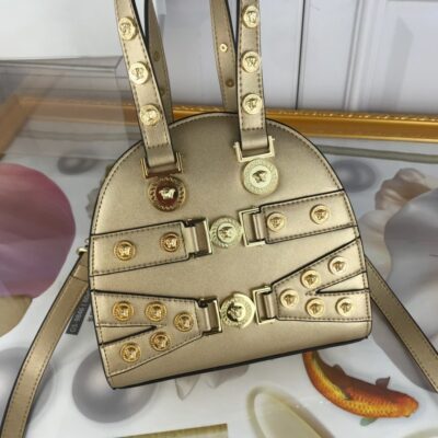 Versace Tribute Medallion Small Handbag - KJ PLUS