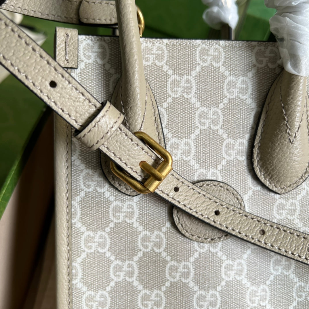 Minibolso tote con GG GUCCI - Imagen 2