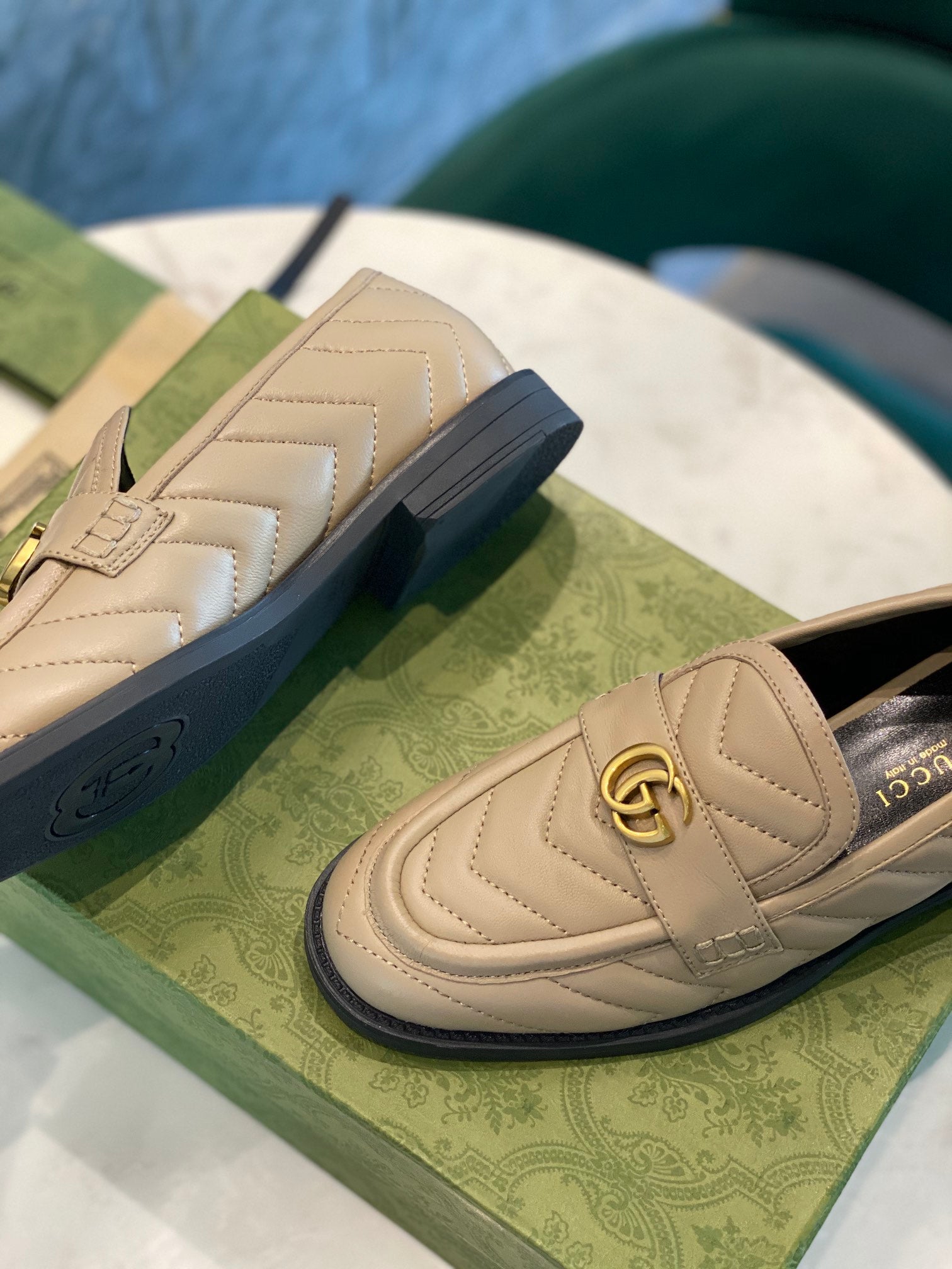 Mocasín con Doble G Gucci - Imagen 8