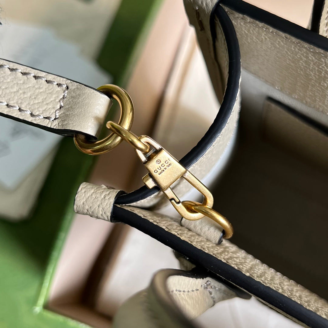 Minibolso tote con GG GUCCI - Imagen 9