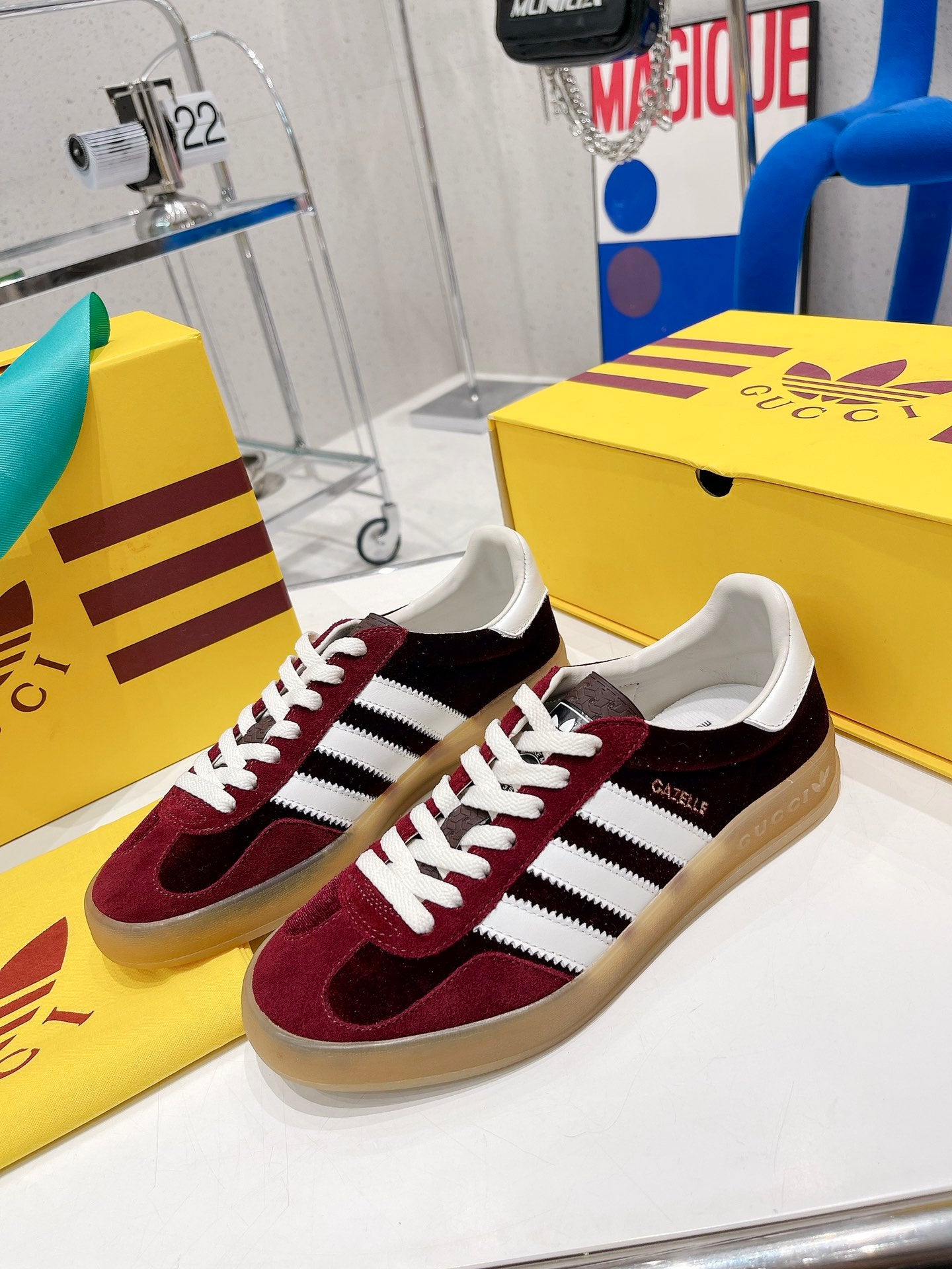 Zapatilla Gazelle adidas x Gucci - Imagen 7