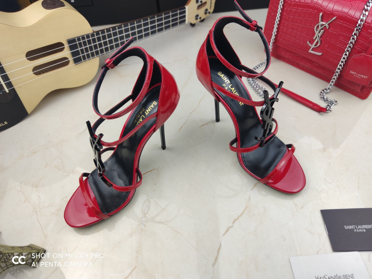 Sandalias Cassandra Charol YSL - Imagen 4
