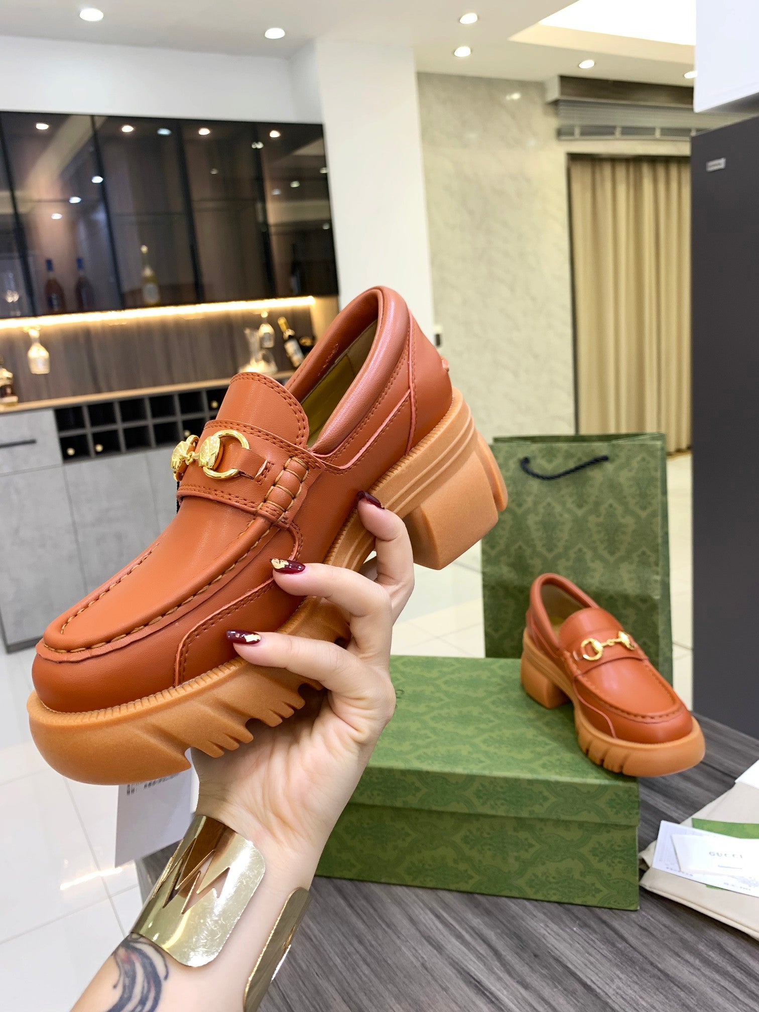 Mocasín con Horsebit Gucci - Imagen 6
