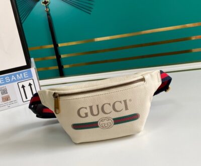 Bolsa con Cinturón Pequeña Gucci Print - KJ PLUS