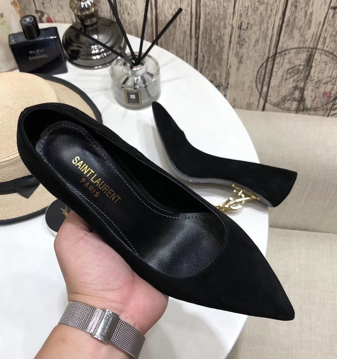 Zapatos de Salón Opyum Ante YSL - Imagen 9