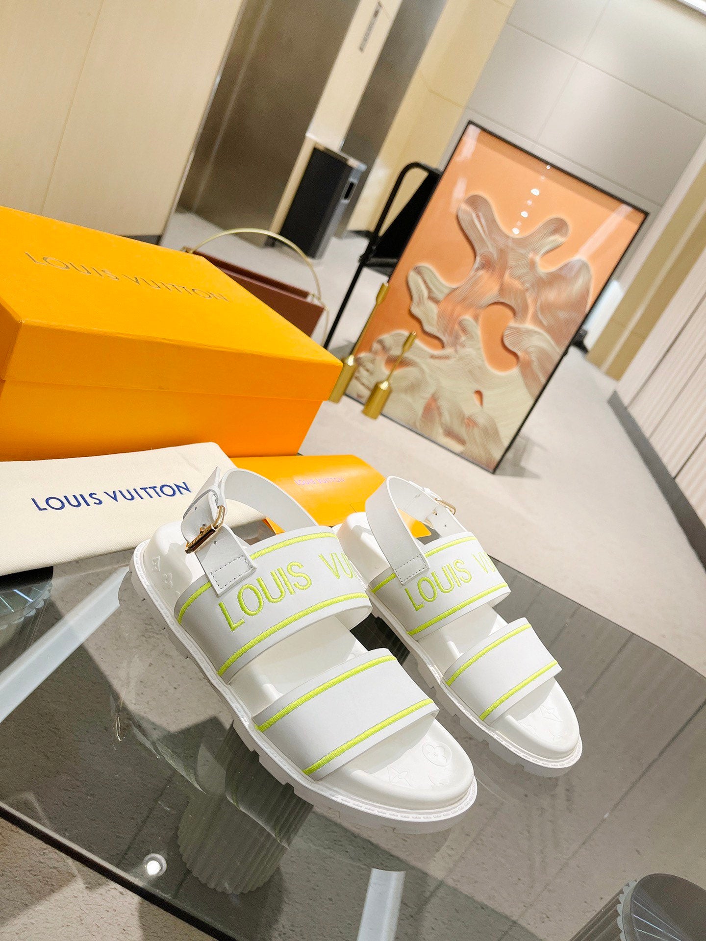 Sandalias Planas Louis Vuitton