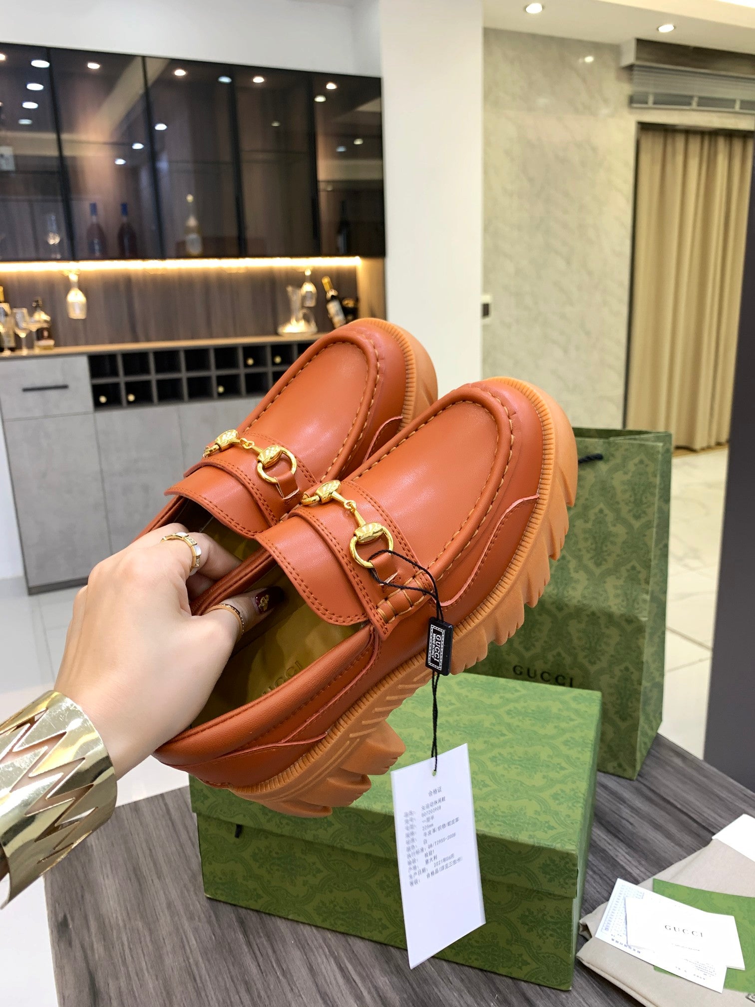 Mocasín con Horsebit Gucci - Imagen 4