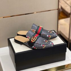 Slipper Princetown con doble GG GUCCI