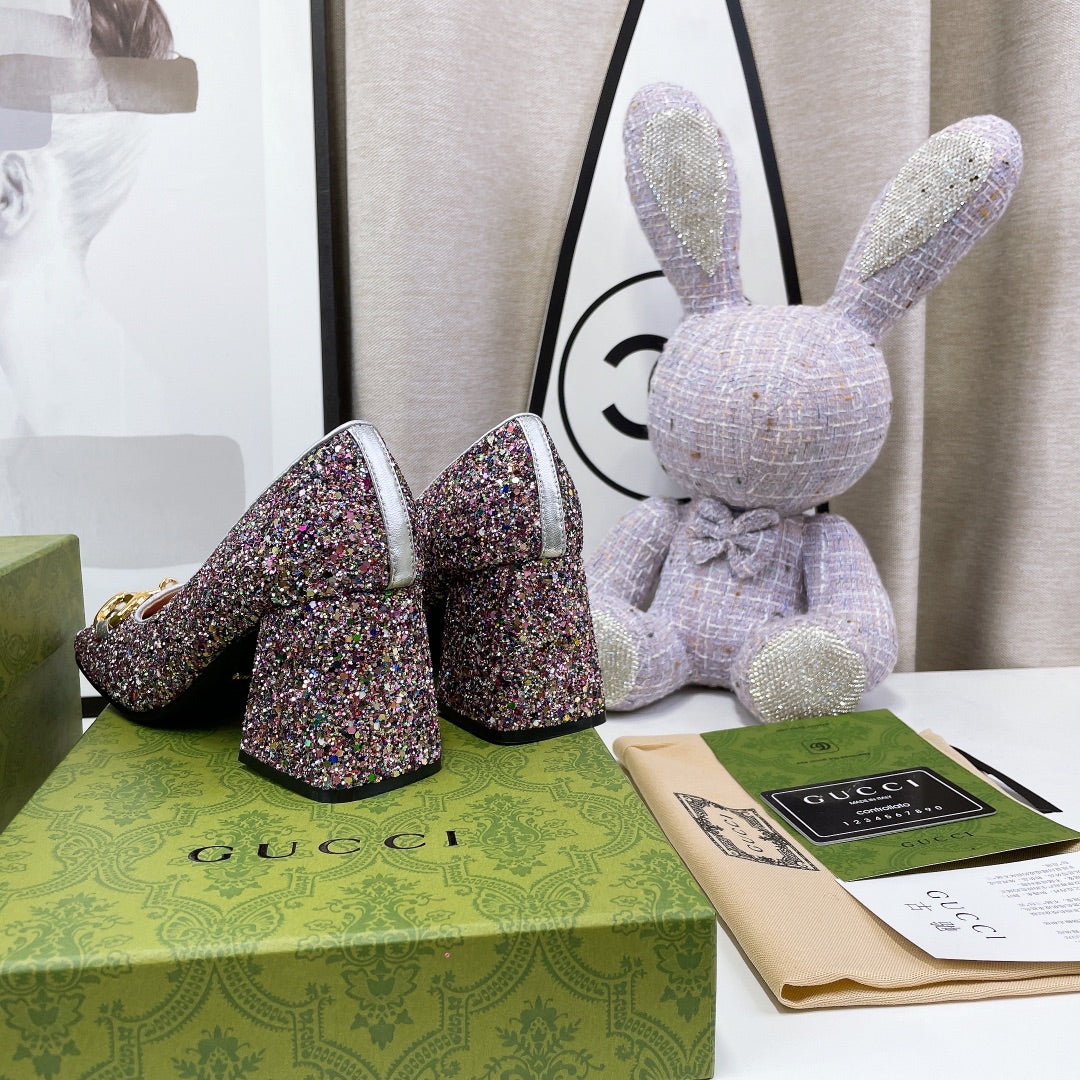 Bailarina Plana con Horsebit Gucci - Imagen 6