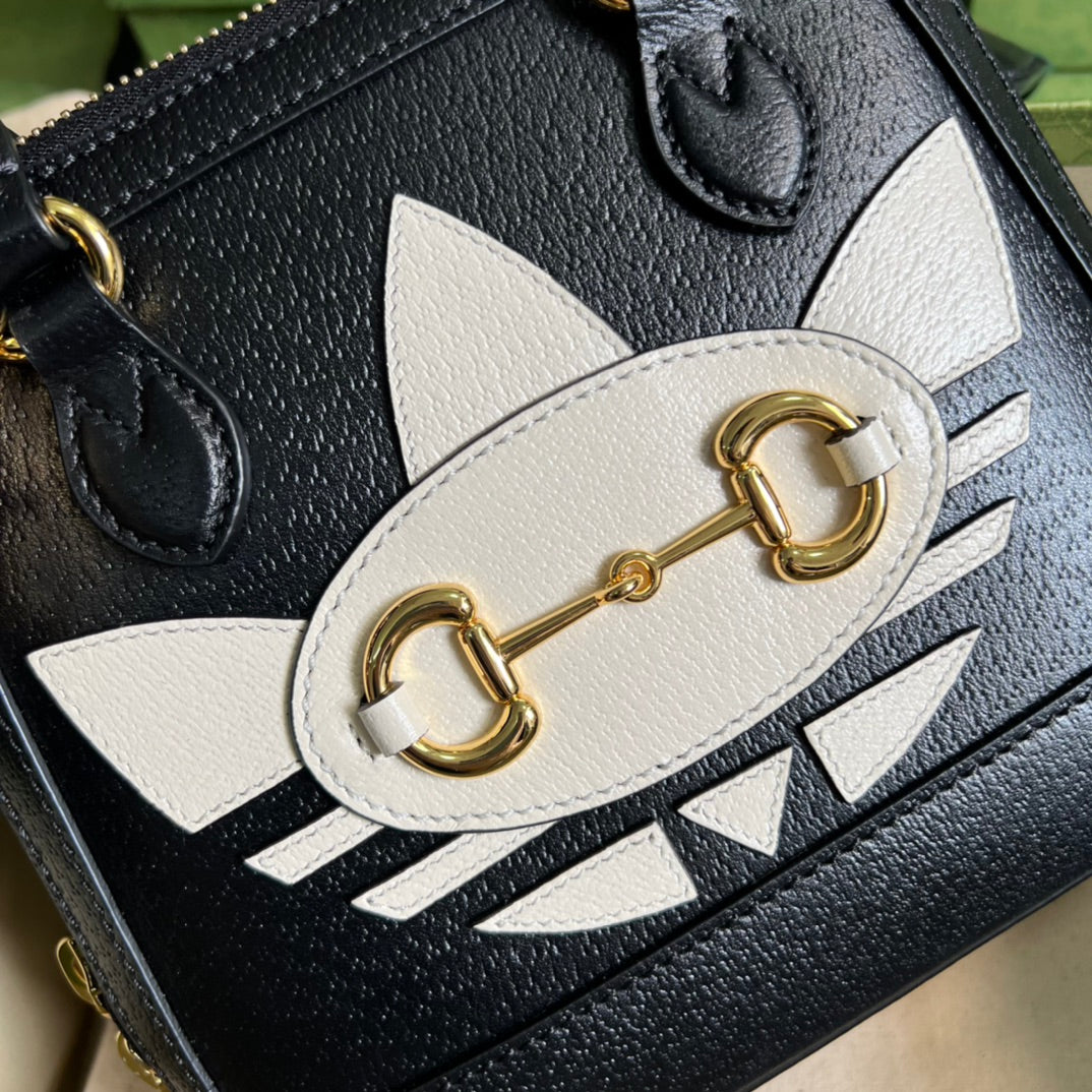 Minibolso adidas x Gucci Horsebit 1955 - Imagen 8