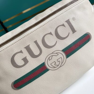 Riñonera de Piel con Estampado Gucci - KJ PLUS