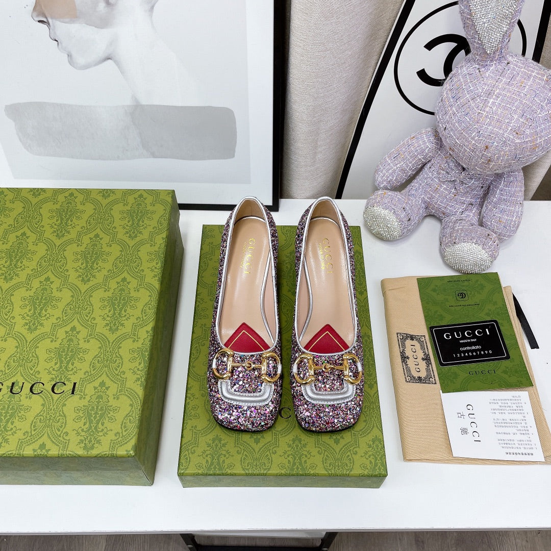 Bailarina Plana con Horsebit Gucci - Imagen 2