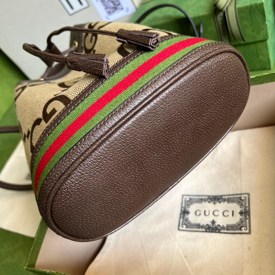 Bolso bombonera Ophidia pequeño con jumbo GG Gucci - Imagen 6