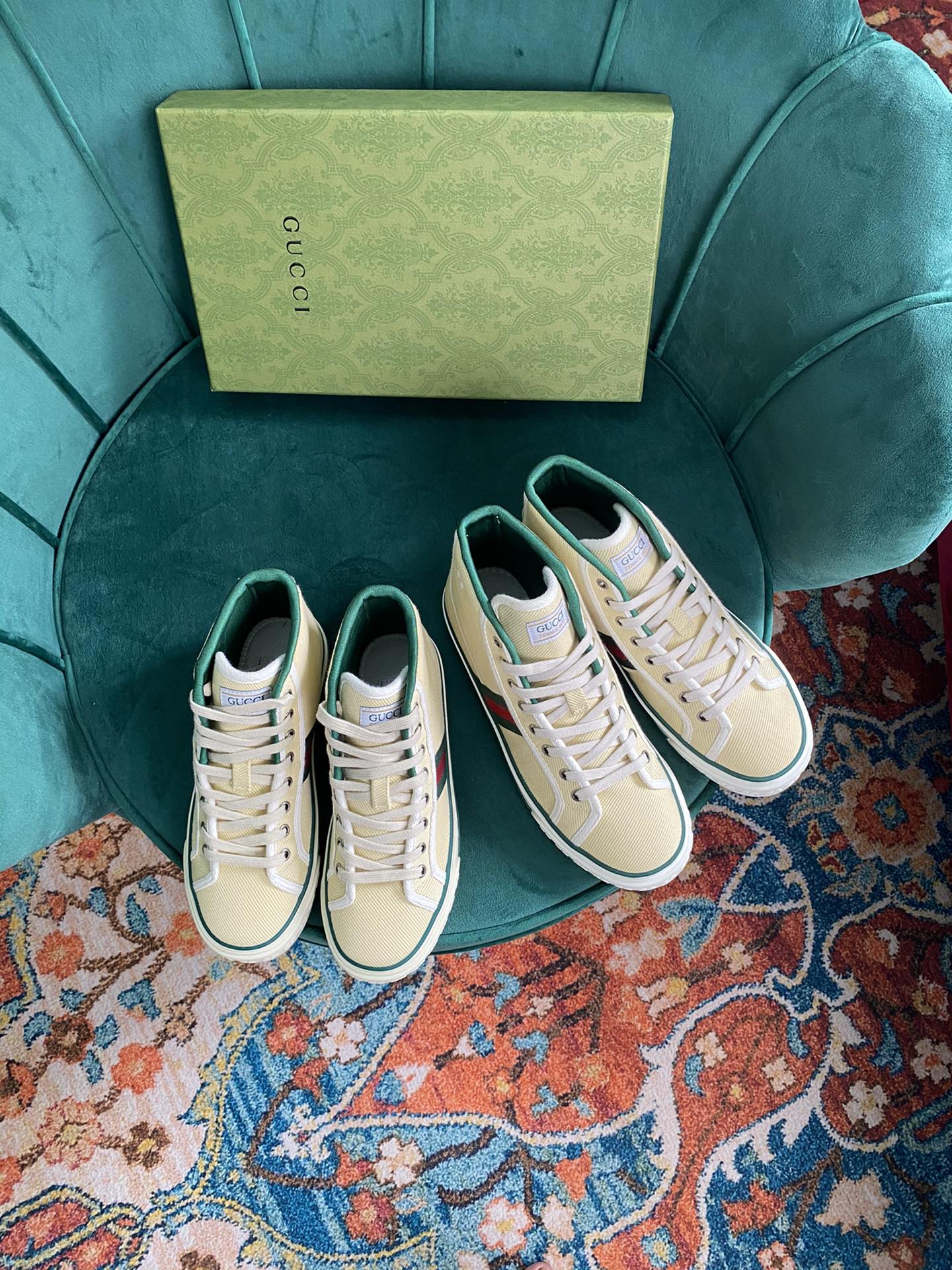 Zapatilla alta Gucci Tennis 1977 GUCCI - Imagen 2