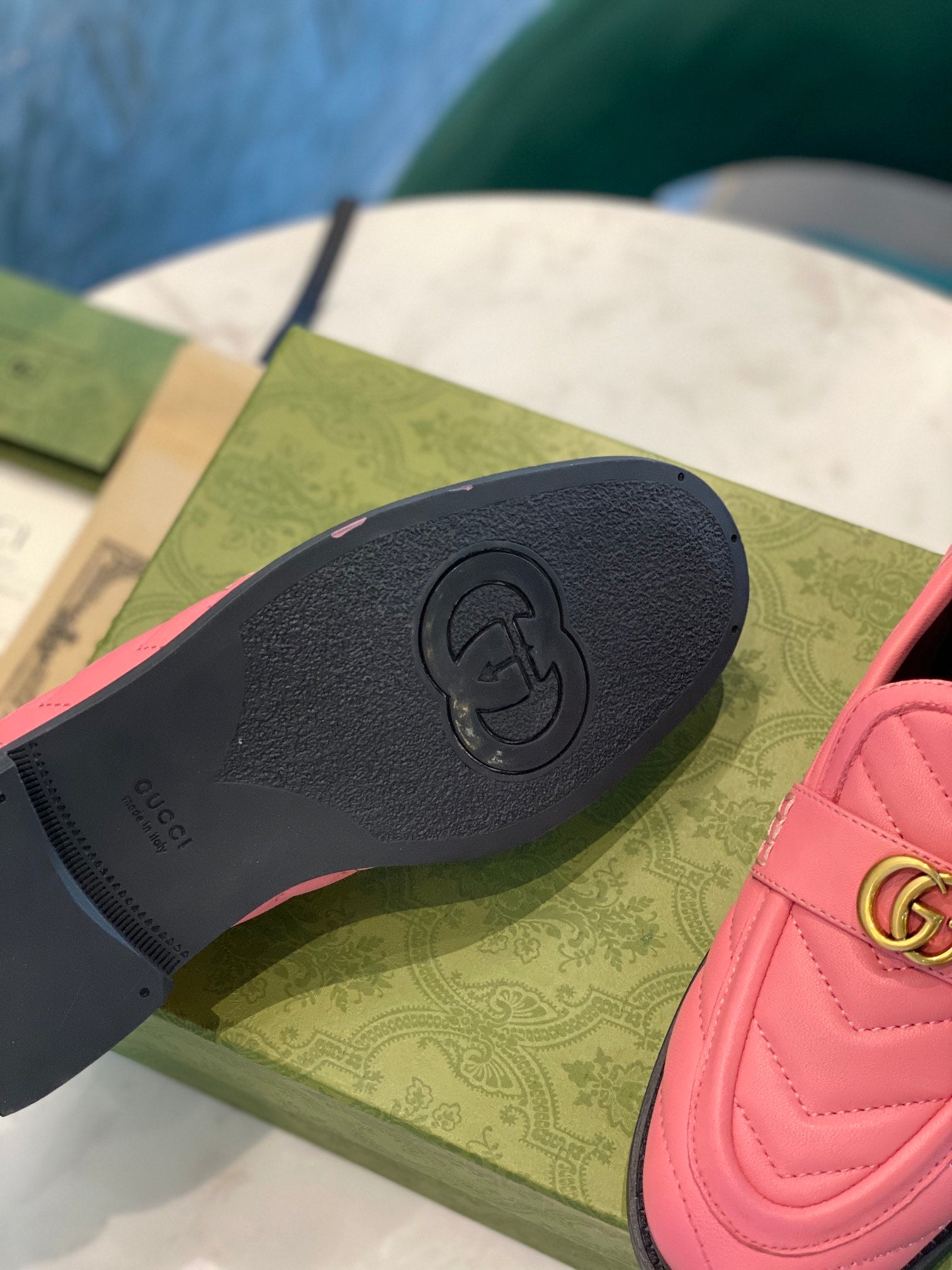 Mocasín con Doble G Gucci - Imagen 9