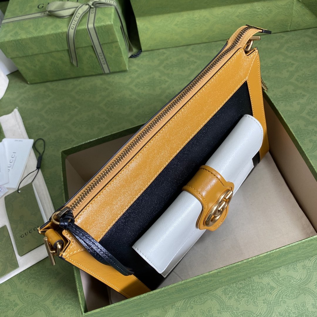 Pequeña bolsa de mensajero con Double G GUCCI - Imagen 7