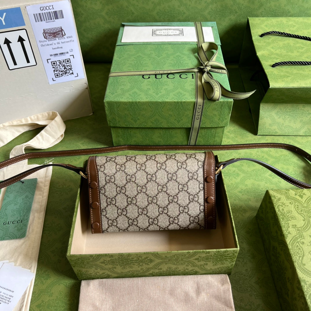 Minibolso Gucci Horsebit 1955 - Imagen 7