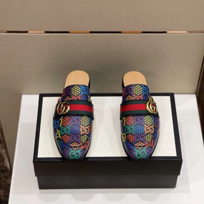 Slipper Princetown con doble GG GUCCI - Imagen 3