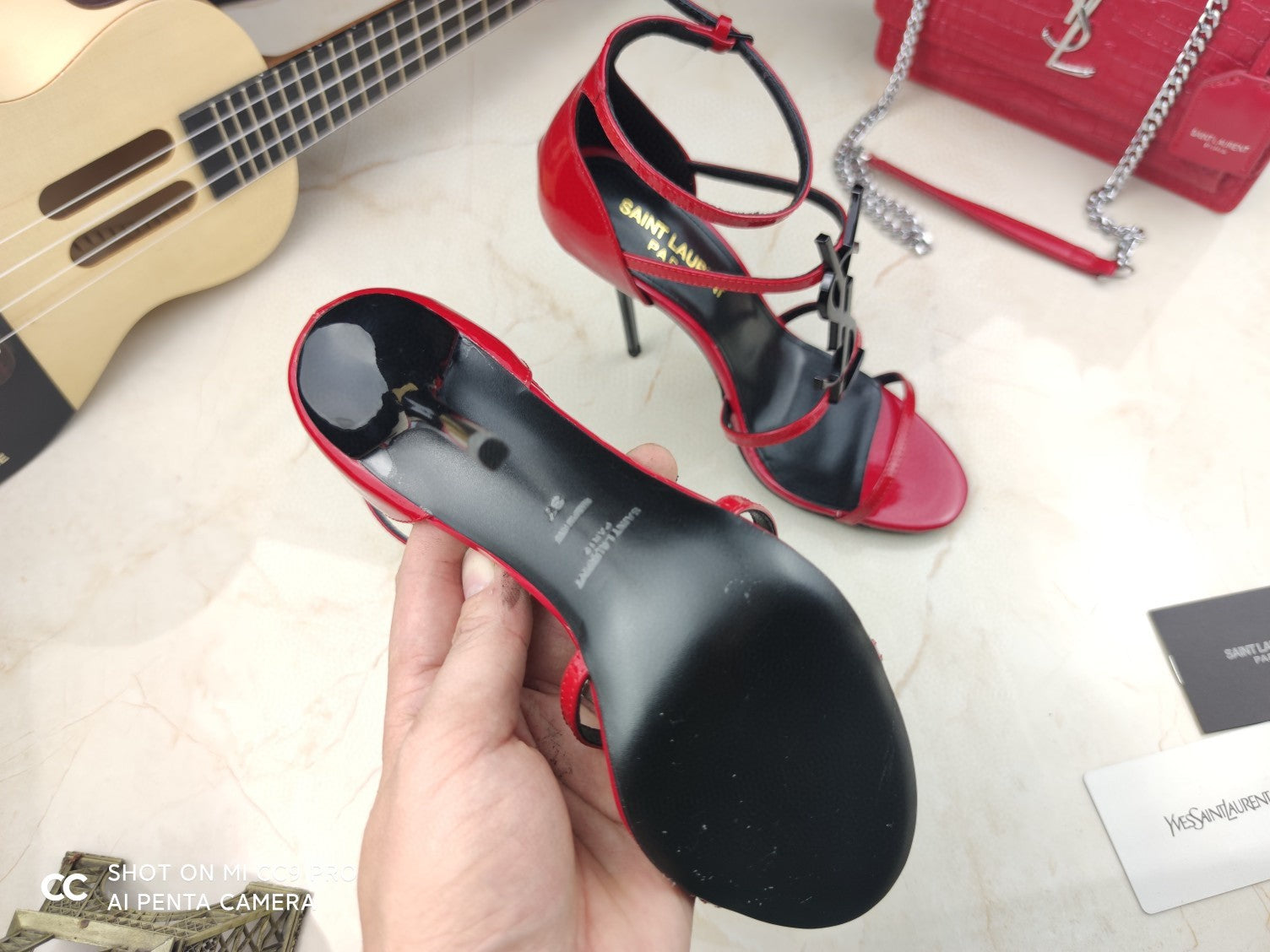 Sandalias Cassandra Charol YSL - Imagen 8