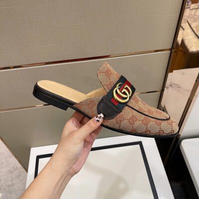 Slipper Princetown con doble GG GUCCI - Imagen 6