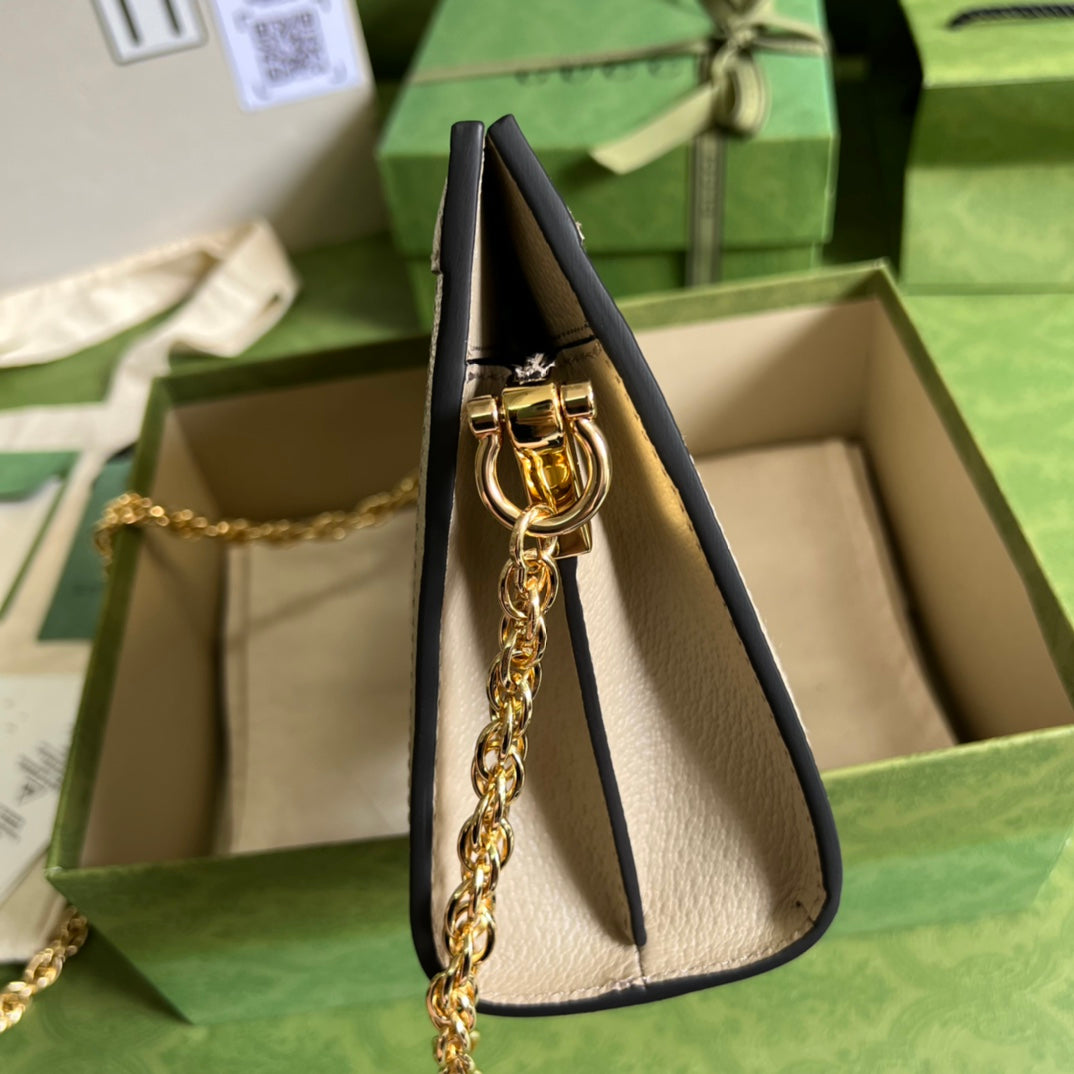 Bolso de hombro Ophidia con GG pequeño GUCCI - Imagen 4