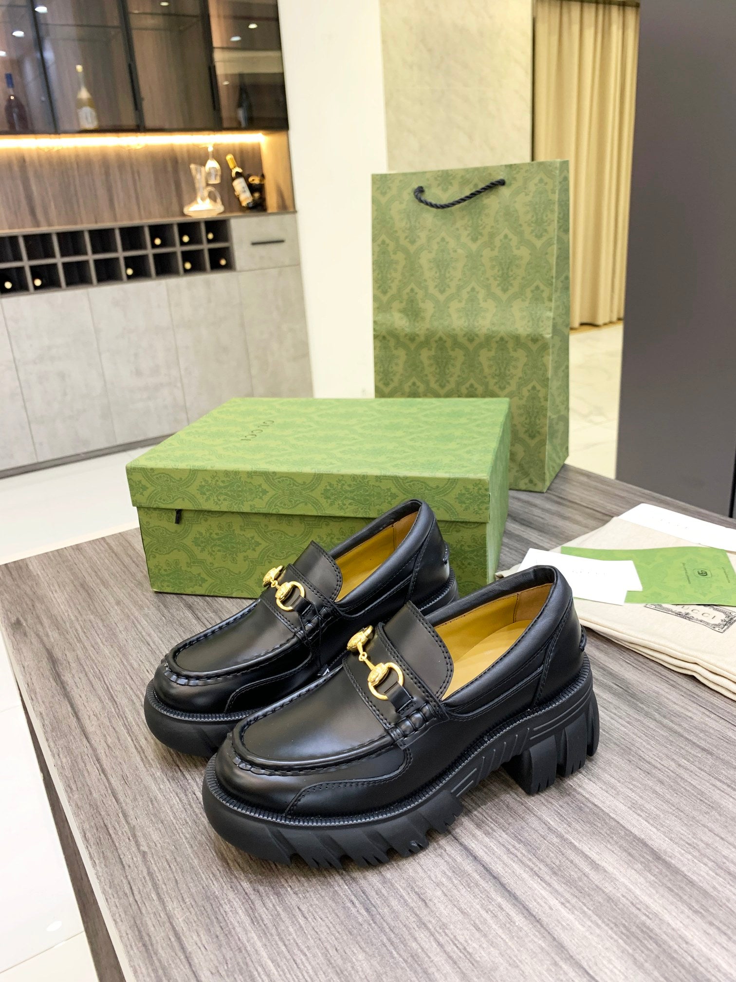 Mocasín con Horsebit Gucci