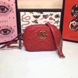 Minibolso GG Marmont de Matelassé GUCCI