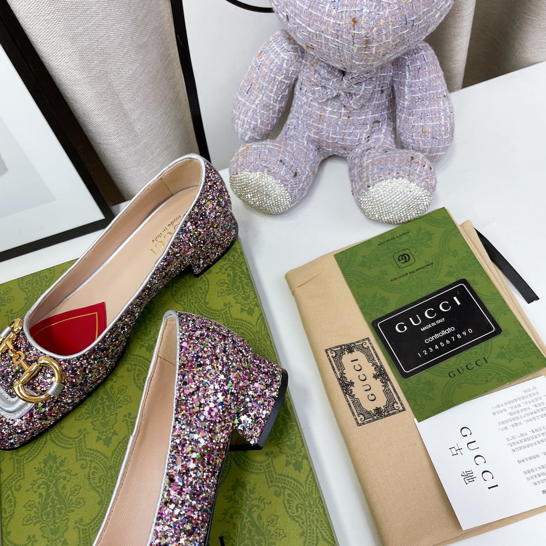 Bailarina Plana con Horsebit Gucci - Imagen 4