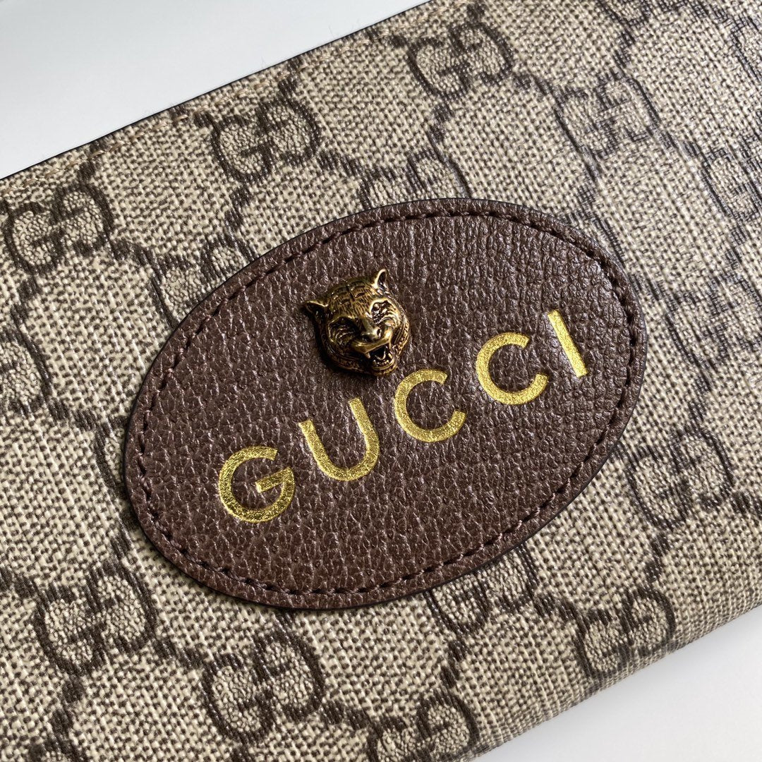 Cartera Neo Vintage GG Supreme con cremallera GUCCI - Imagen 8