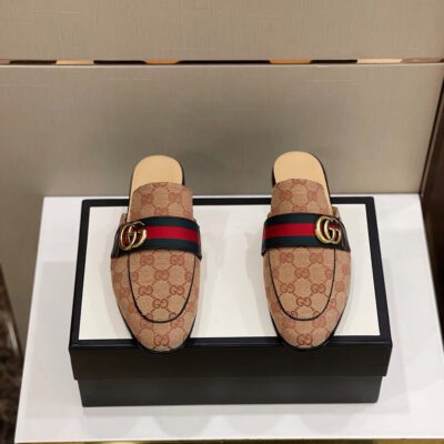 Slipper Princetown con doble GG GUCCI - Imagen 9