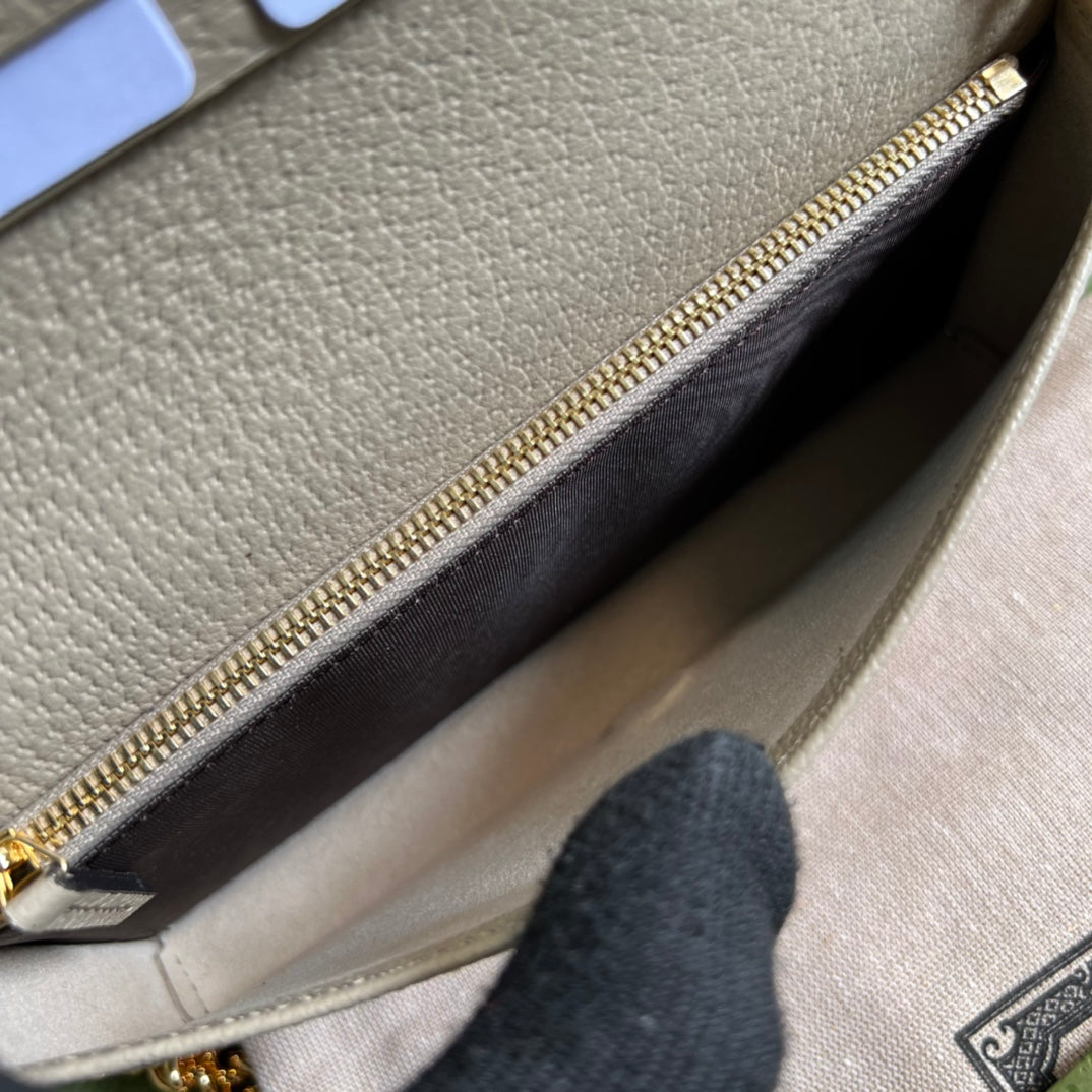 Cartera con cadena Gucci Horsebit 1955 - Imagen 8