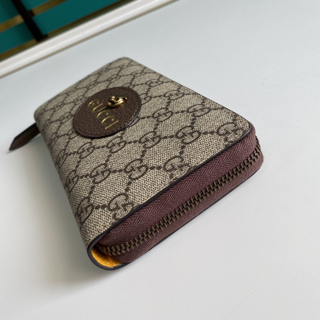 Cartera Neo Vintage GG Supreme con cremallera GUCCI - Imagen 9